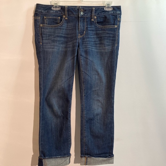 American Eagle - Artist stretch denim capris  size 6 - Picture 1 of 16